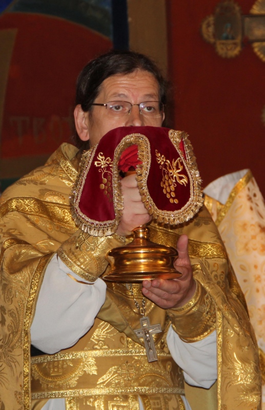 Fr. Basil Sawczuk - rector of the Orthodox church in Jelenia Gora, Poland