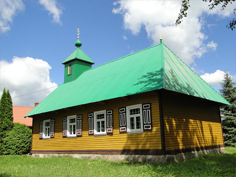 ﻿Kaplica św. Eliasza w Kaniukach (gmina Zabłudów)