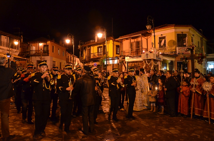 Περιφορά επιταφίου, Αρναία Χαλκιδικής | Procession of Epitaphios in Arnea, Chalkidiki, Greece