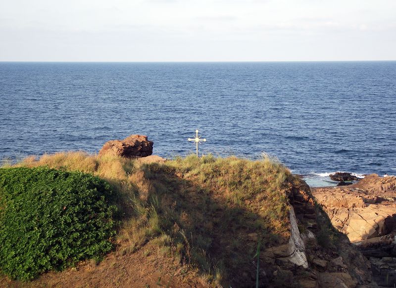 Cross near The Black sea