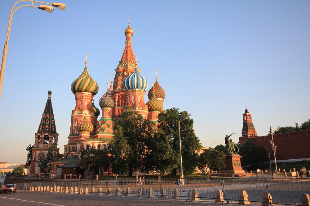 Basil the Blessed Orthodox church in Moscow