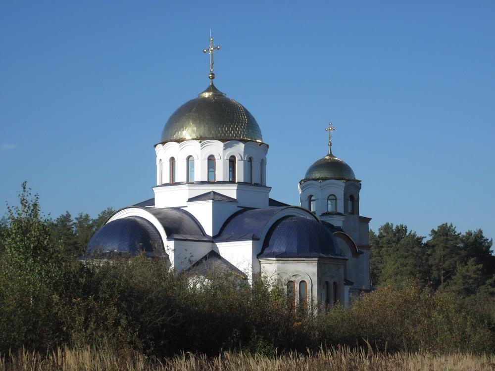 Церковь в честь Грузинской иконы Божией Матери. Гомель 2014-10-05