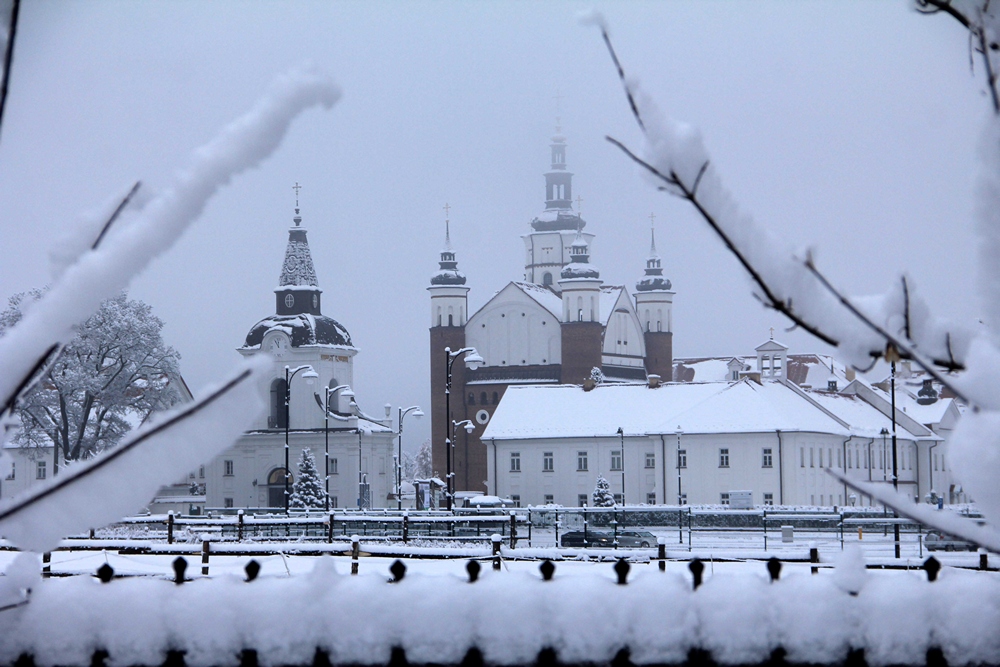 Winter has come to Suprasl Monastery...