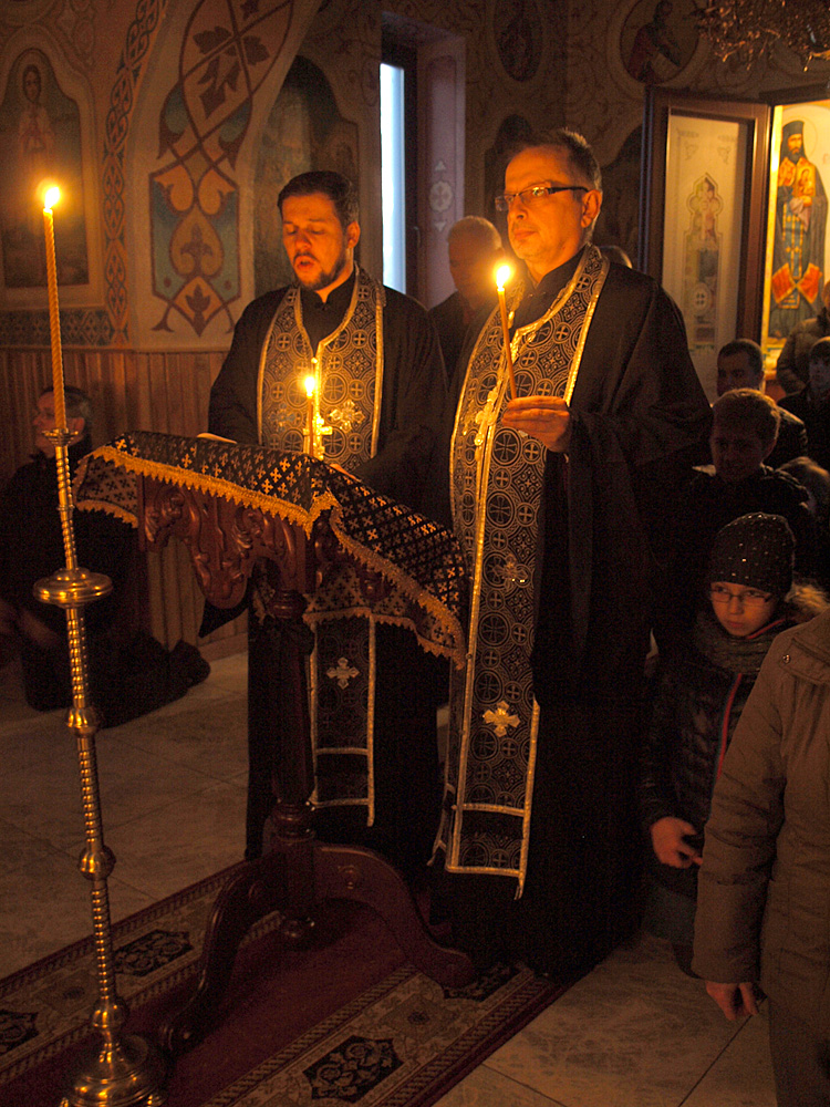 Czytanie kanonu św.Andrzeja z Krety