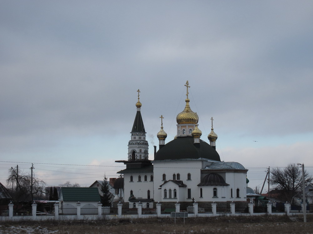 Царква прп. Сергія Раданежскага ў Мільчы, Гомель. 6 лютага 2015 г.