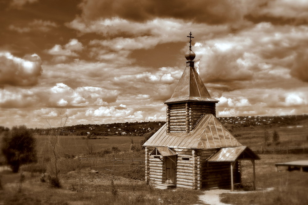 Chapel over the Holy Spring, central Russia