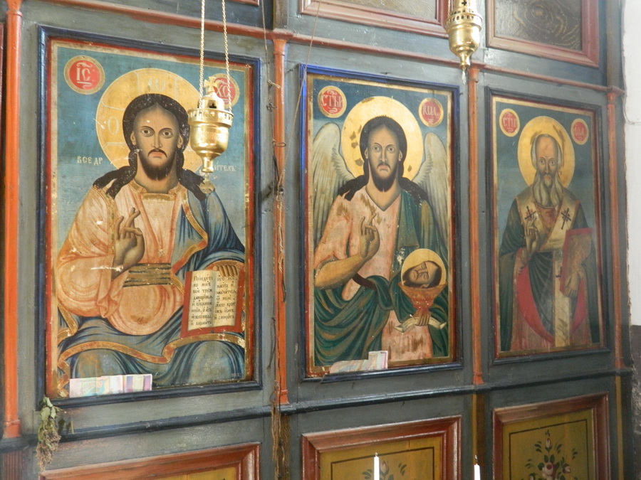 Iconostasis from the church "St. Archangel Michael", village Krushevica, Mariovo, Macedonia.