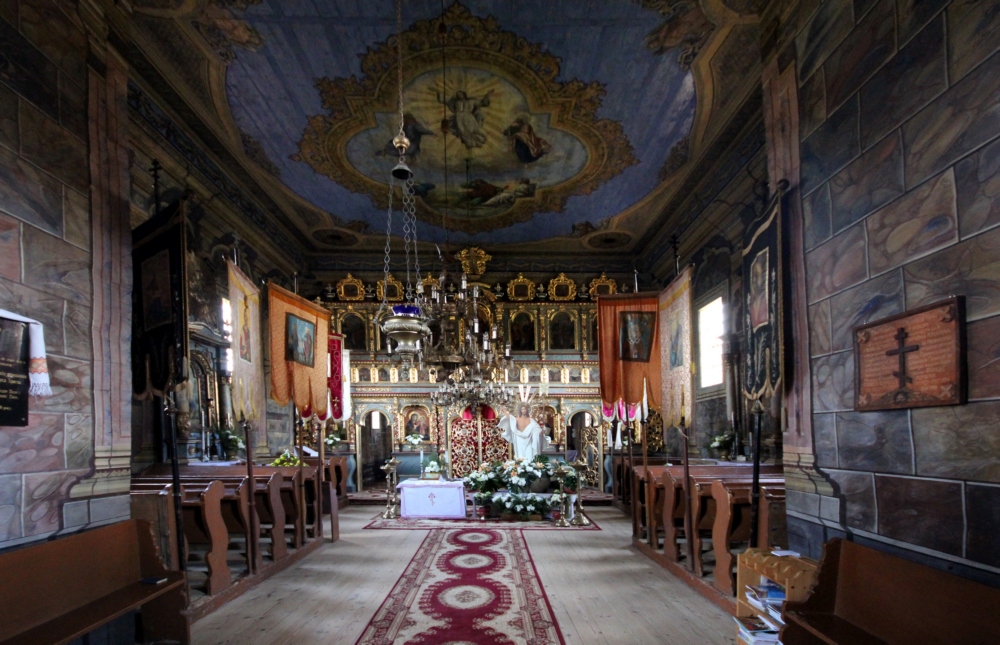 The Protection of the Mother of God Orthodox church in Hańczowa