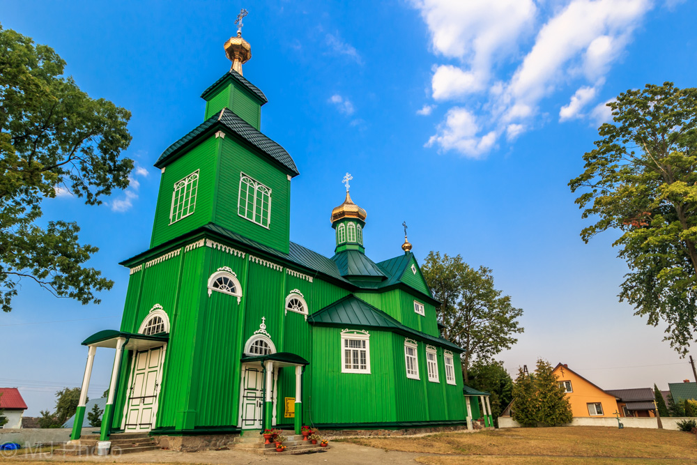 Orthodox Church in Trzescianka, Podlasie, Poland