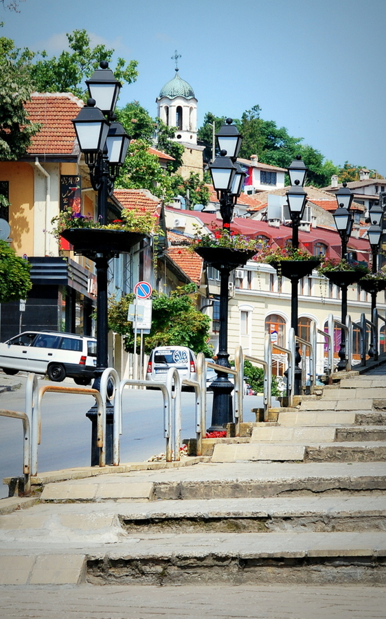 Bulgarian Orthodox Church in Old city of Veliko Tarnovo in Northern Bulgaria