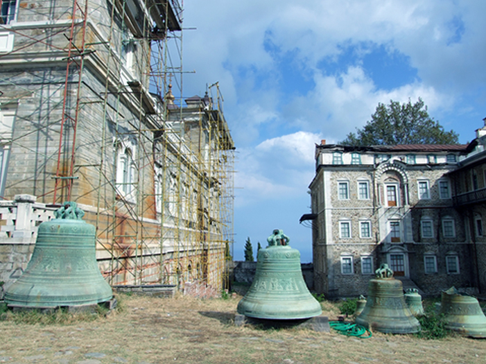 Звона у Скиту Св. Андреја, Кареја - The bells in the Skete of St. Andrew, Karyes 