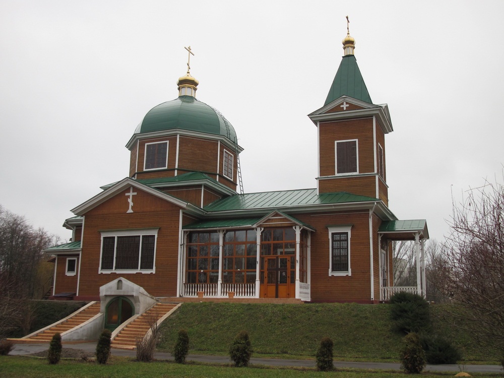Новыя купалы на Свята-Міхайлаўскай царкве, снежань 2015 г.
