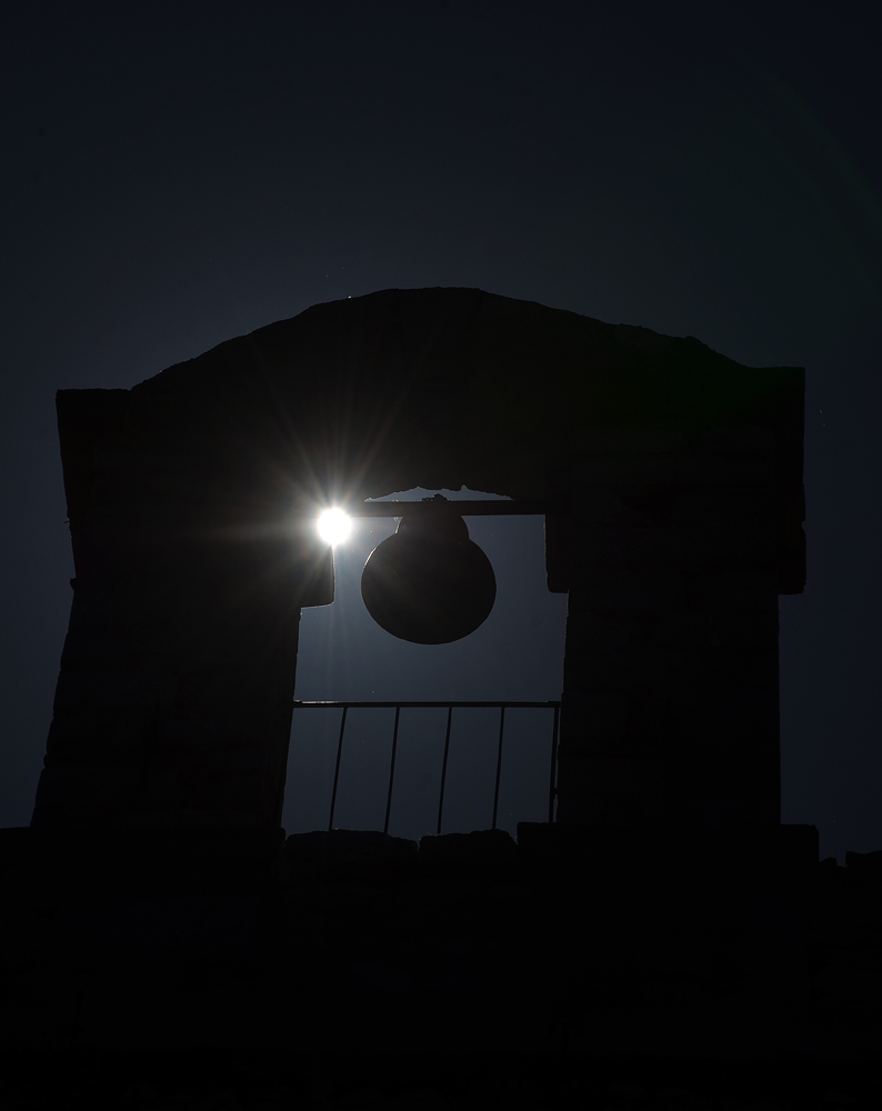 Bell tower at the Chapel of the Castle of Palamidi