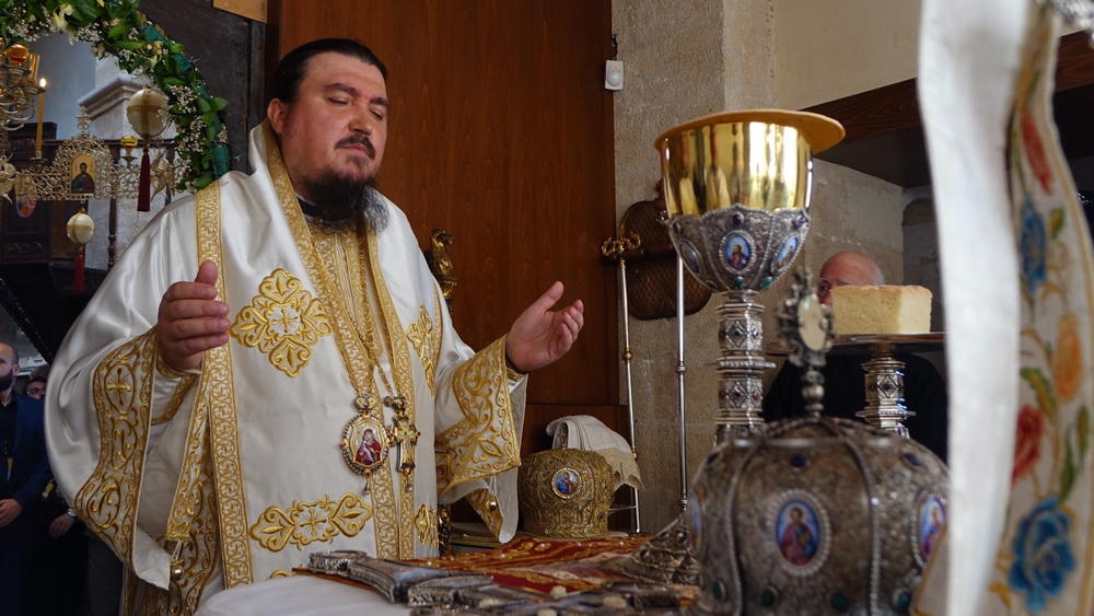 Divine Liturgy in Gonia Monastery 