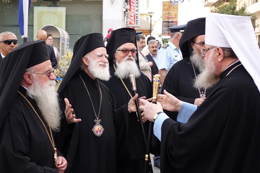 Welcoming of Metropolitan Sawa of Warsaw and All Poland in Heraklion