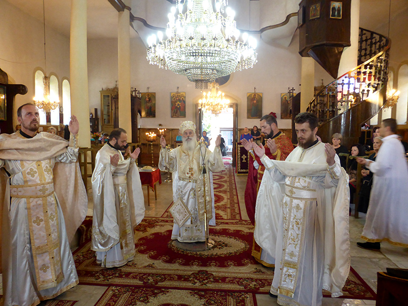 Arhijerejska Liturgija u Krusevu, Makedonija, povodom nacionalnog praznika Ilinden.