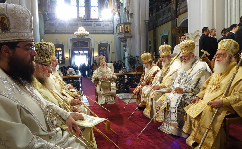 Divine Liturgy in St. Menas Cathedral in Heraklion