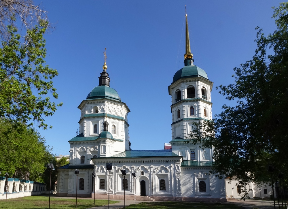 Holy Trinity Orthodox church in Irkuck