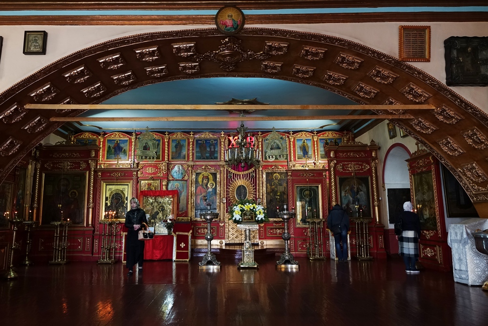 Exaltation of the Holy Cross Orthodox church in Irkuck