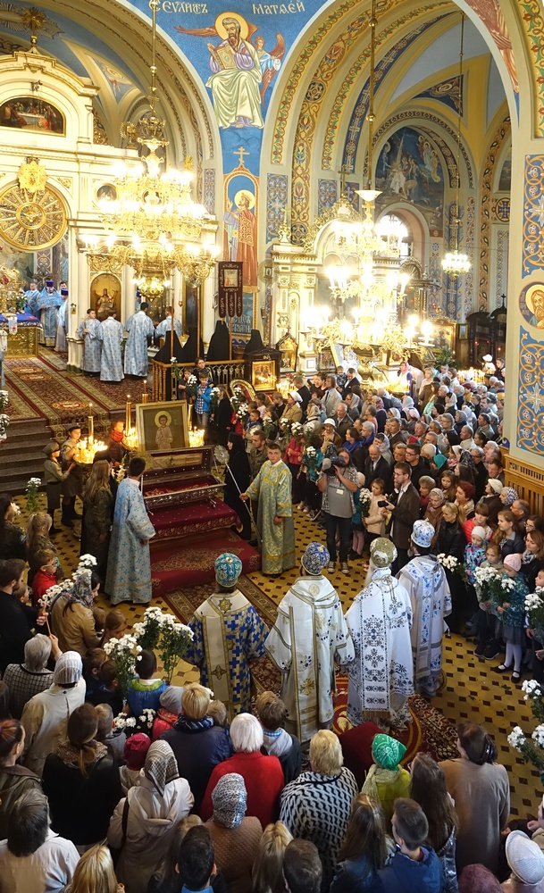 St. martyr Gabriel feast in St. Nicholas cathedral in Bialystok