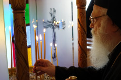 jarek 
Albanian Archbishop Inastasios in St. Menas church in Heraklion 
2016-12-10 19:16:55