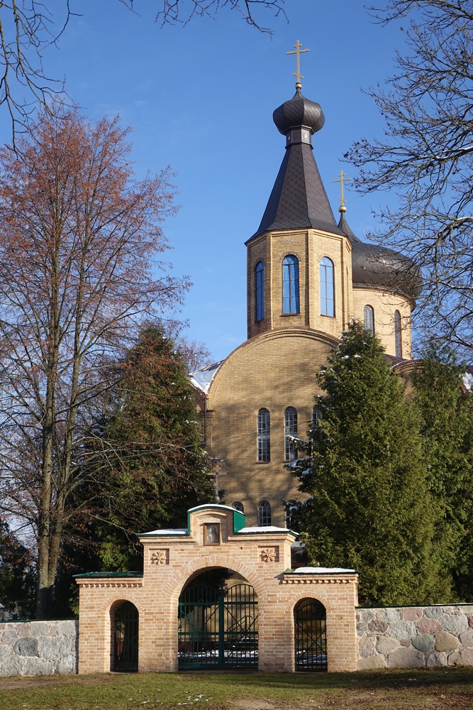 The Orthodox church in Klejniki