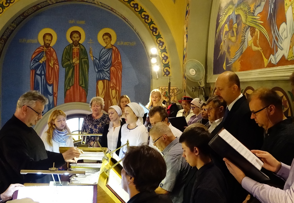 St. martyr Gabriel feast in St. Nicholas Cathedral in Bialystok