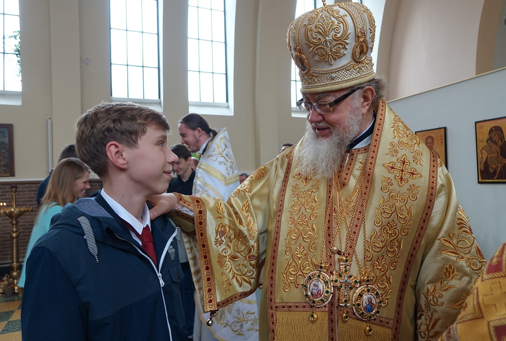 Metropolitan Sawa of Warsaw and All Poland visit to Bruxelles