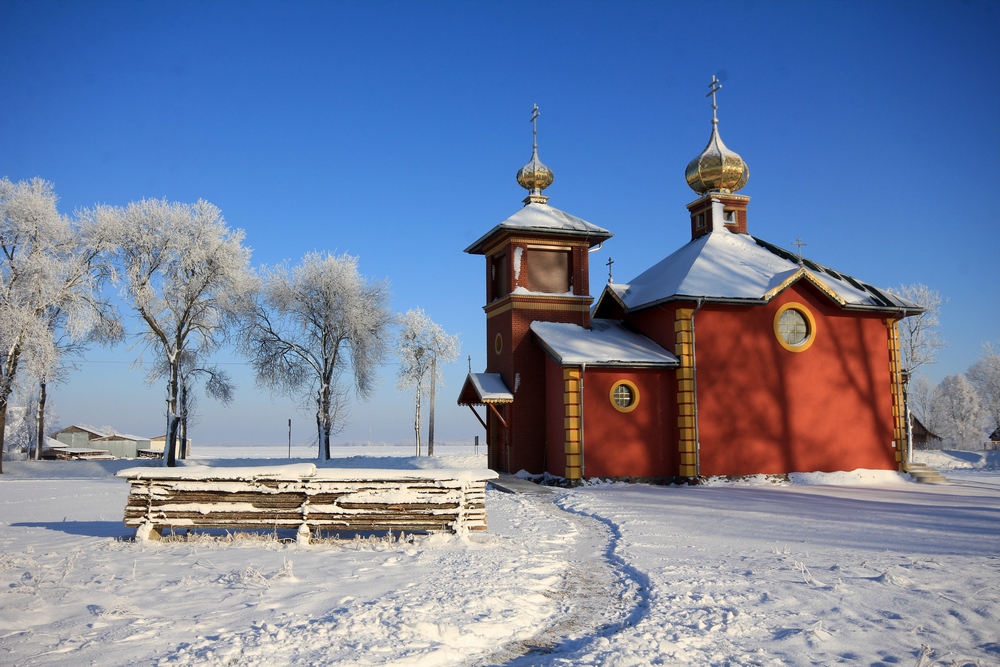Orthodox church in Zbucz