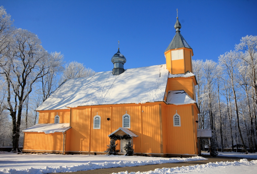 St. John the Theologian Orthodox church in Nowoberezowo