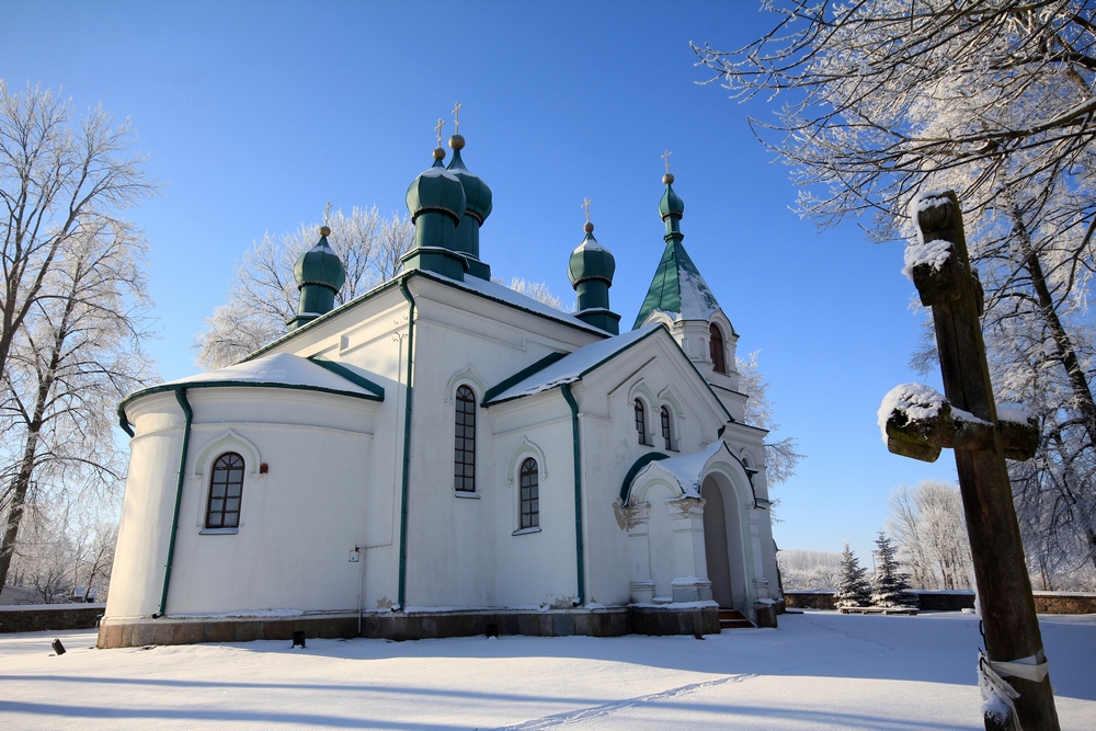 Ascension church in Nowoberezowo