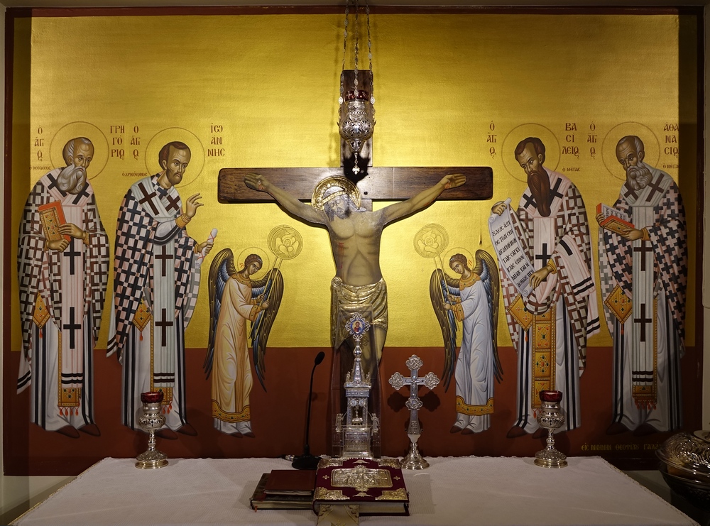 The alter of metropolitans chapel in Bruxelles