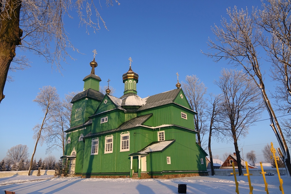 Orthodox church in Trześcianka