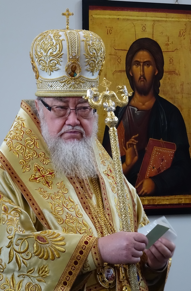 Metropolitan of Warsaw and All Poland Sawa in Bruxelles