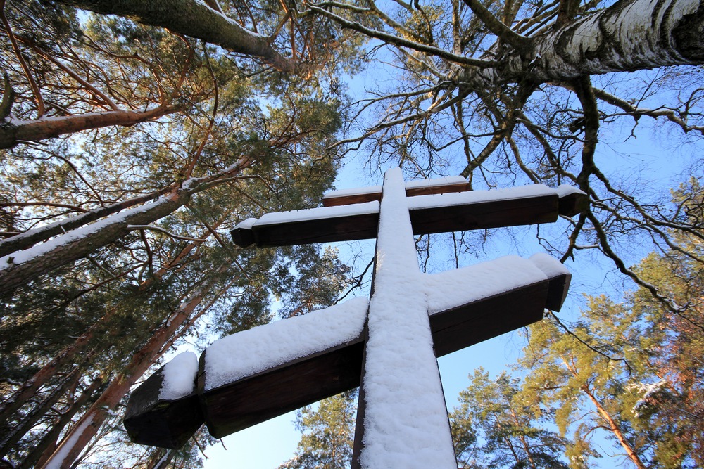 Koźliki - z cross in  the sky