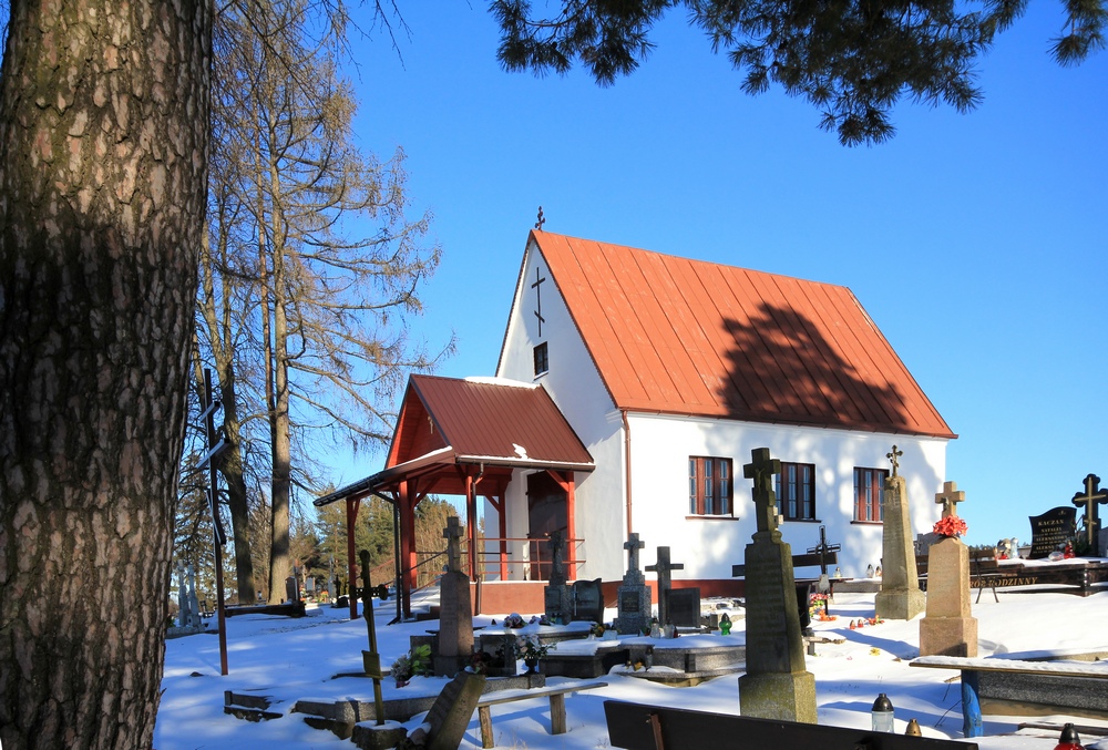 Cementary chapel in Siderka
