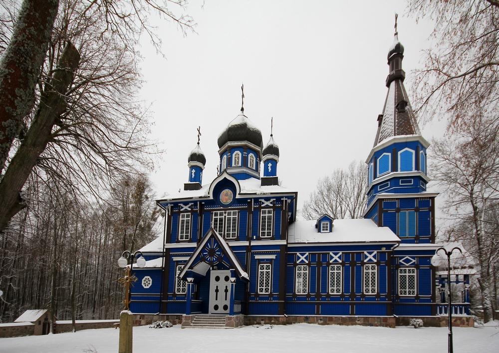 Orthodox church in Puchły