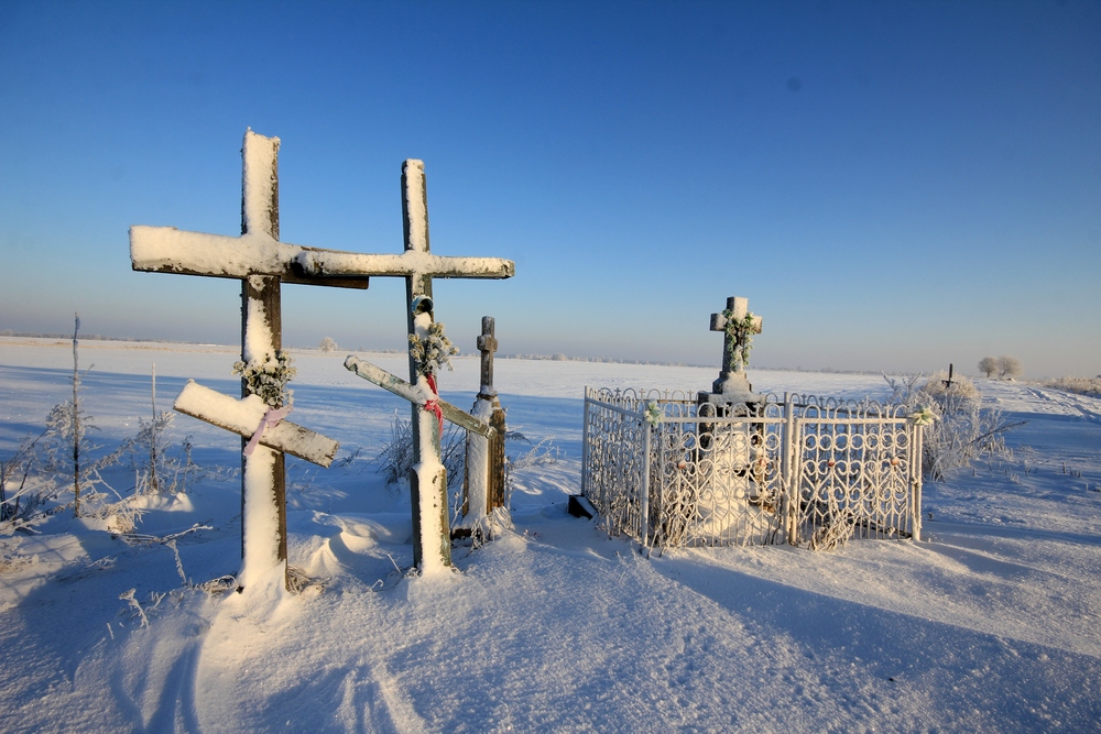 Crosses close to Kamień village