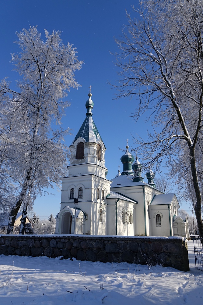 Ascension Orthodox church in Nowoberezowo