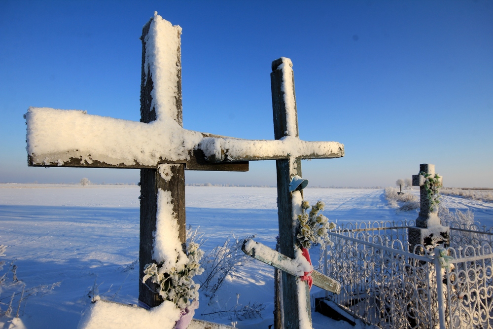 Crosses close to Kamień village