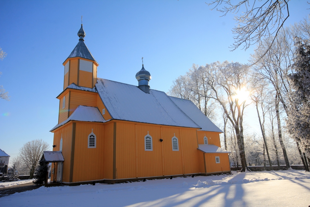 St. John the Theologian Orthodox church in Nowoberezowo