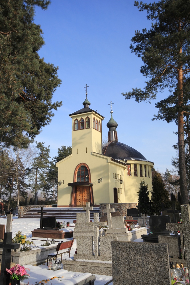 Dormation Orthodox church in Bialystok