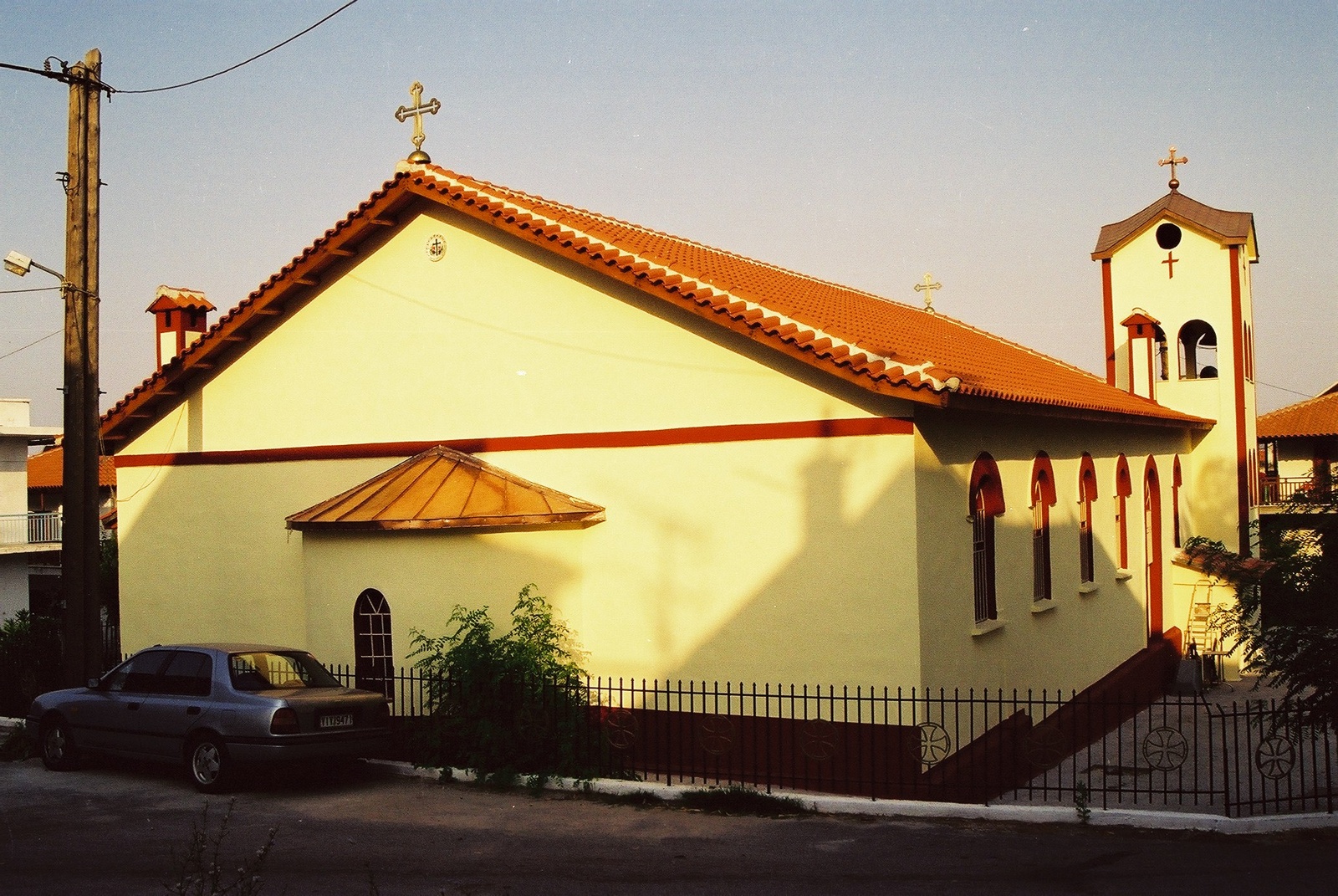 Orthodox church in Ouranopolis, 2000