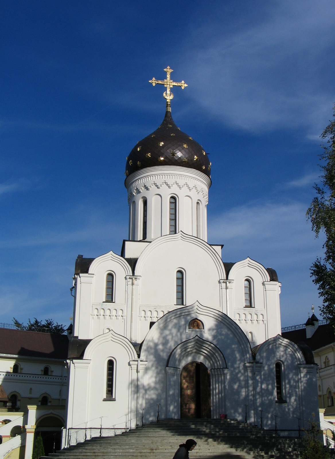 The Orthodox church in Novinki Monastery near Minsk, 2004