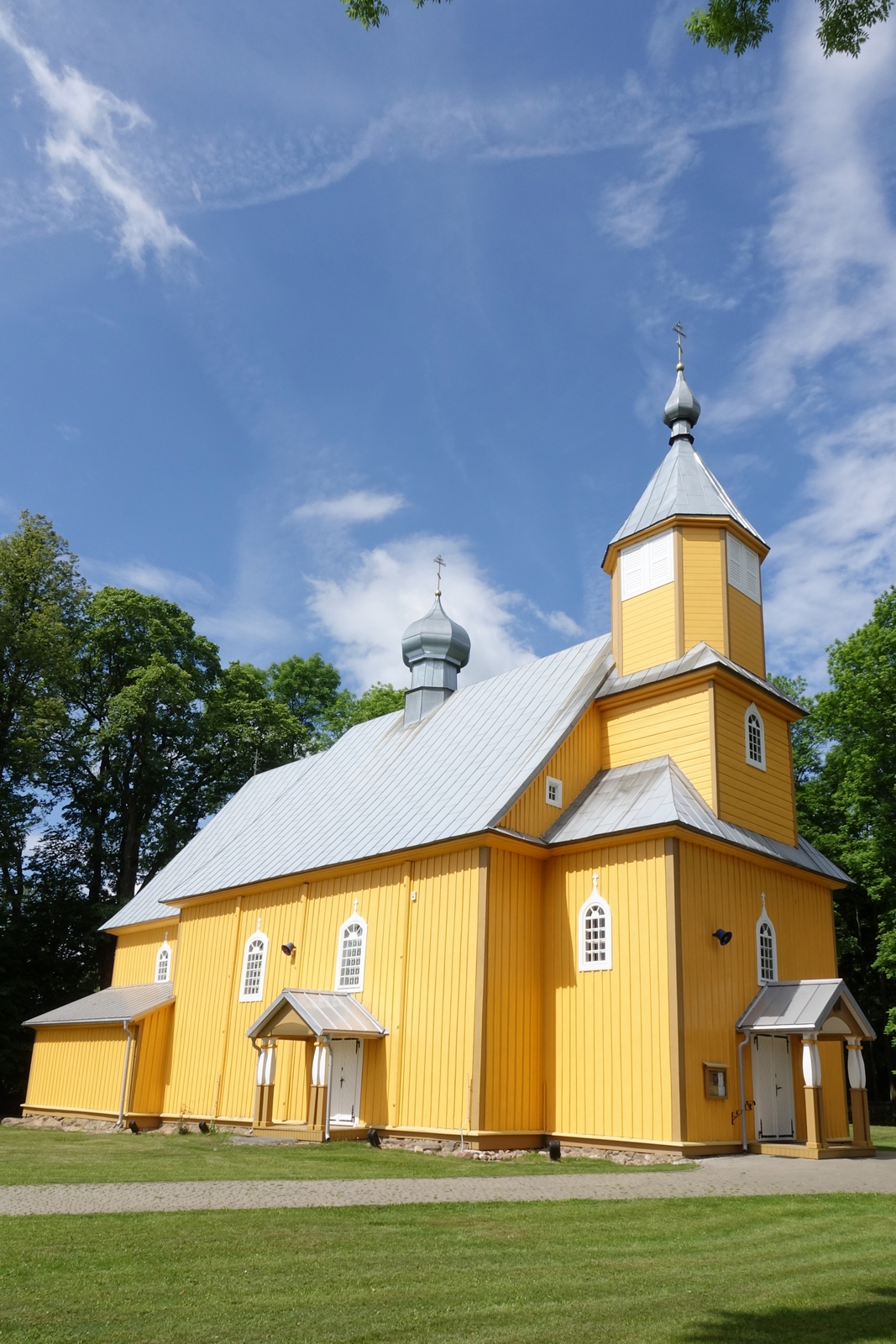 St. John the Theologhian Orthodox church in Nowoberezowo