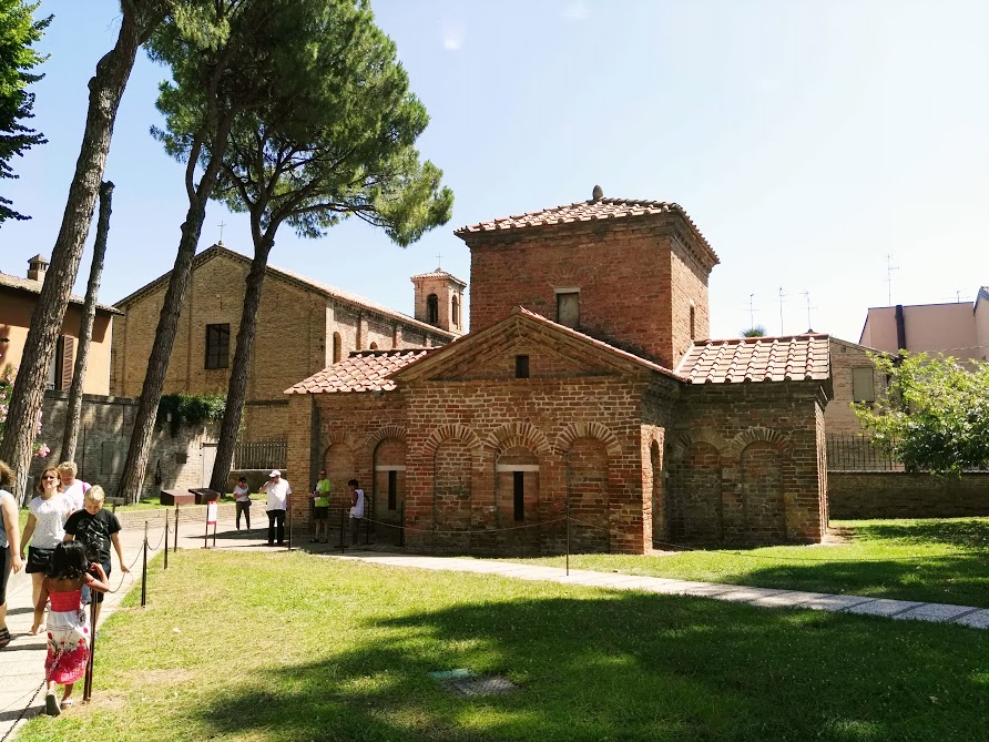 The mausoleum of Emperess Galla Placidia, Ravenna