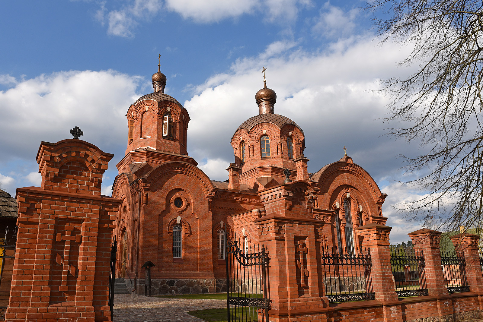 St Nicolas church in Bialowieza