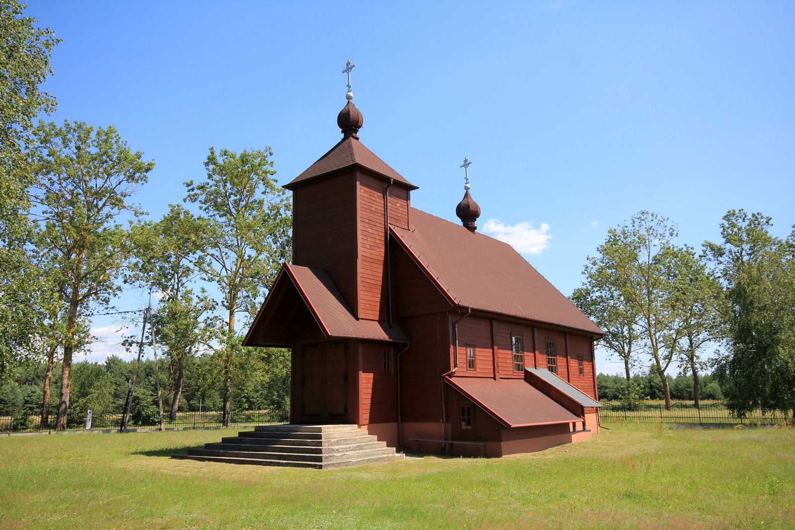 The Orthodox church in Maćkowicze