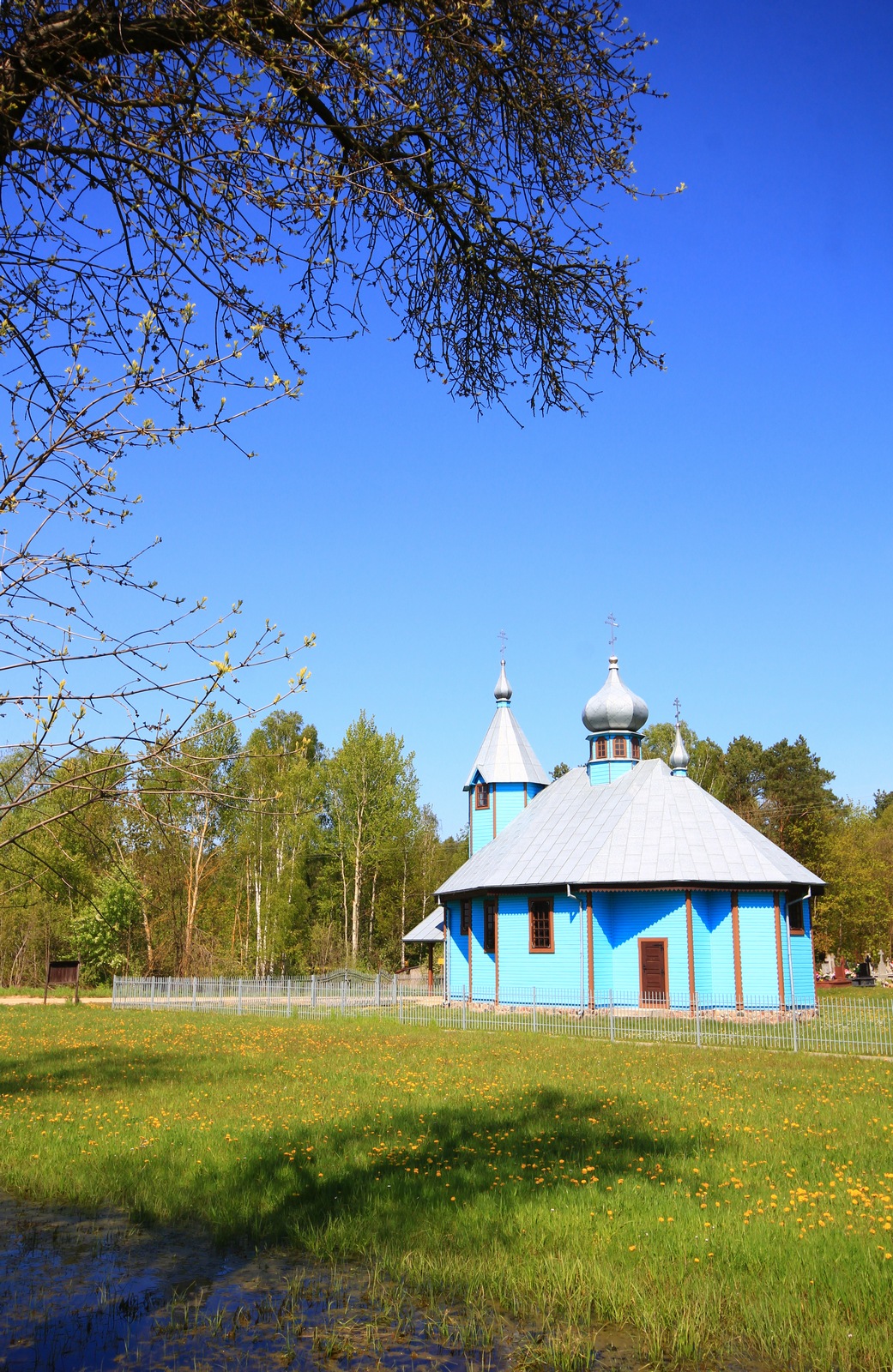 The Orthodox church in Szastały