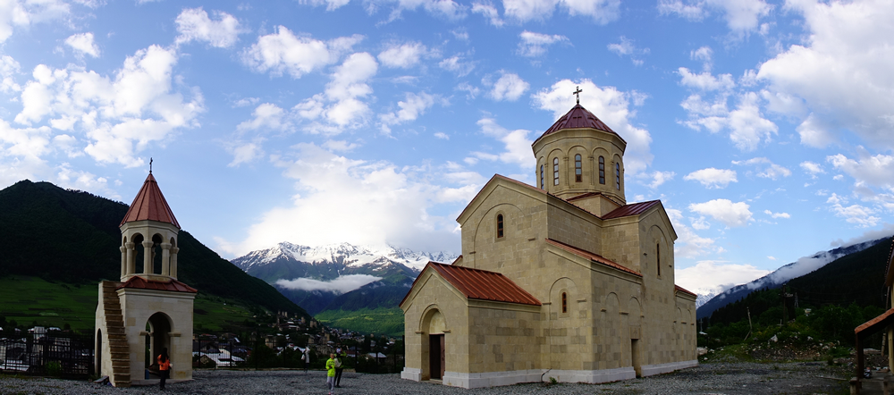 The Orthodox convent in Mestia